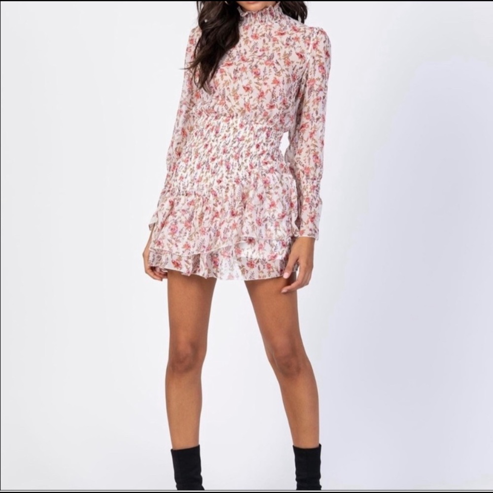 Floral Princess Polly Dress